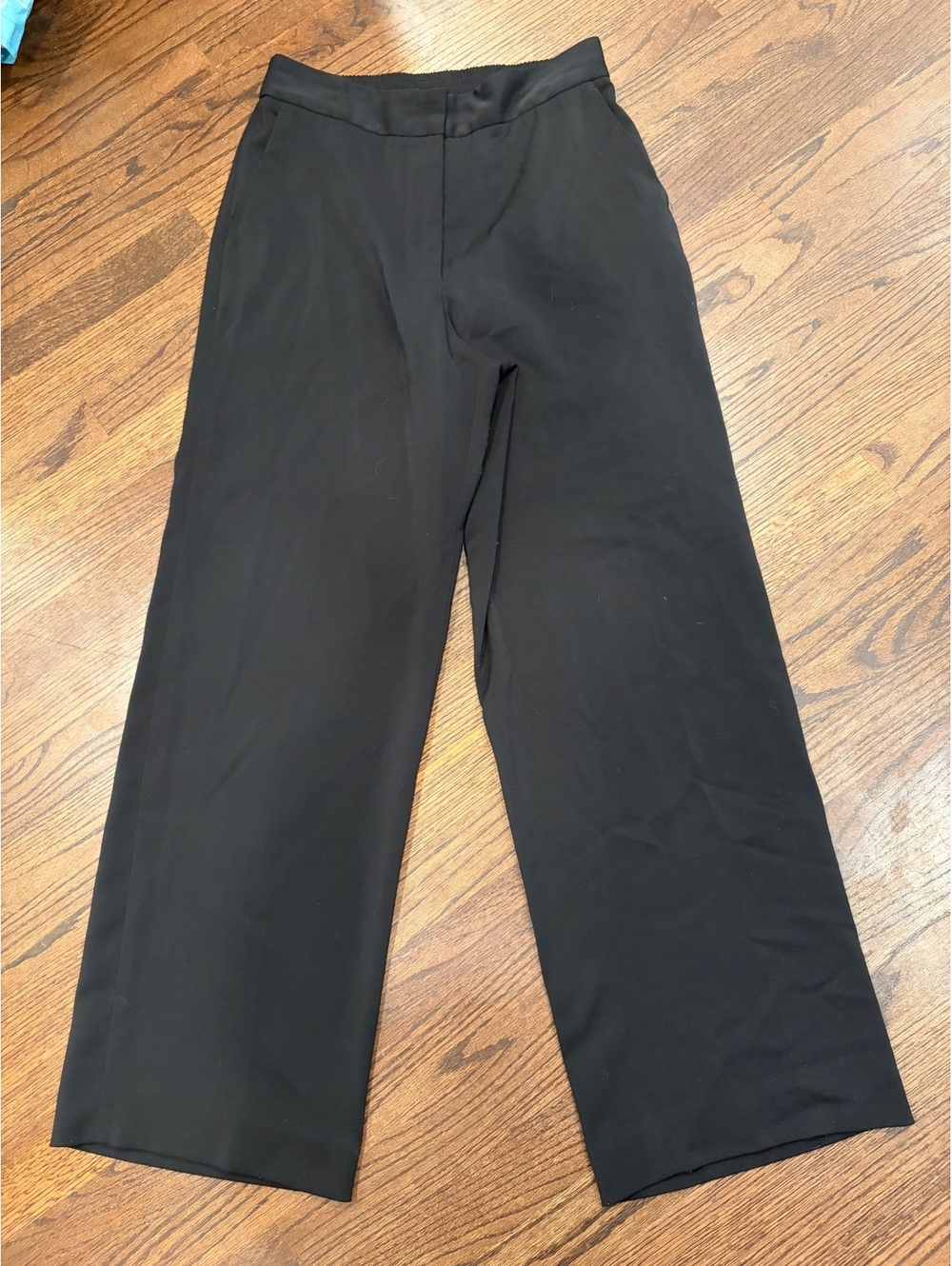 Quince Black Wide Leg Dress Pants Size 10